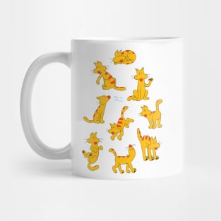 Herb the Cat Pattern Mug